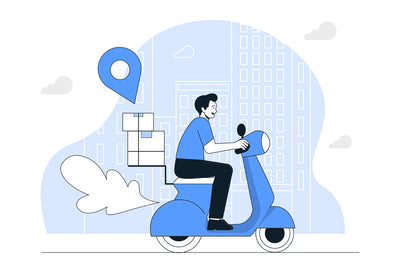 Delivery Outline Illustration