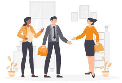 Employee Relations Flat Illustration