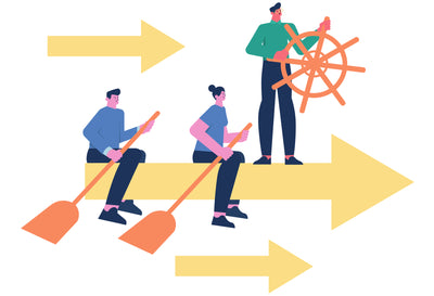 Leadership and Teamwork - Illustration d08242216