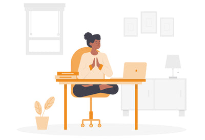 Personal Wellbeing Flat Illustration