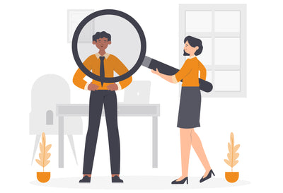 Talent Acquisition Flat Illustration