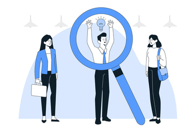 Talent Acquisition Outline Illustration